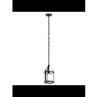 Mini suspendu Kichler Barrington 82281 1-lumière 60W noir vieilli
