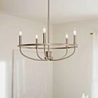 Kichler 82371 Bethel 5-Lumières 300W Nickel brossé Lustre