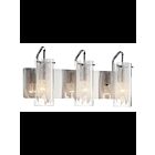Luminaire de vanité linéaire Kichler Krysalis 83070 3-lumières 60W chrome