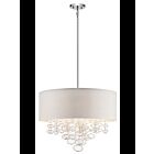 Suspendu à tambour Kichler Piatt 83245 5-lumières 40W chrome