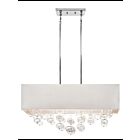 Suspendu à tambour Kichler Piatt 83248 6-lumières 40W chrome
