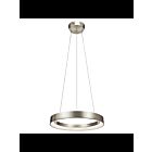 Suspendu de foyer à LED Kichler Fornello 83261 1-lumière 38W nickel brossé