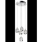 Suspendu à LED Kichler Lavinia 83380 5-lumières chrome