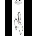Suspendu à LED Kichler Meridian 83388 3-lumières chrome