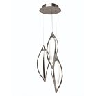 Suspendu à LED Kichler Meridian 83393 3-lumières nickel brossé