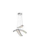 Suspendu à LED Kichler Crushed Ice 83496 3-lumières chrome