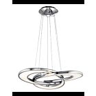 Lustre à 1 étage à LED Kichler Destiny 83620 4-lumières chrome