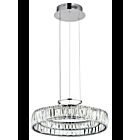 Suspendu en cristal à LED Kichler Annette 83624 1-lumière chrome