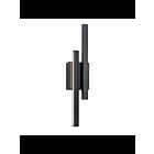 Applique murale à LED Kichler Idril 83702MBK 2-lumières 17W noir mat