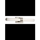 Luminaire de vanité linéaire à LED Kichler Izza 83743 1-lumière nickel brossé