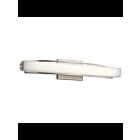 Luminaire de vanité linéaire à LED Kichler Rowan 83759 1-lumière nickel brossé