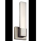 Luminaire de vanité linéaire à LED Kichler Neltev 83793 2-lumières nickel satiné