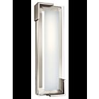 Luminaire de vanité linéaire à LED Kichler Jaxen 83797 1-lumière nickel brossé