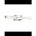 Luminaire de vanité linéaire à LED Kichler Traverso 83943 1-lumière chrome
