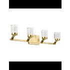 Luminaire de vanité à LED Kichler Rene 84042CG 31W or champagne