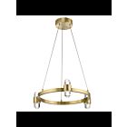 Lustre à 1 étage à LED Kichler Arabella 84068CG 6-lumières 21W or champagne
