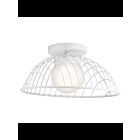 Plafonnier semi-encastré à LED Kichler Clevo 84096WH 1-lumière 11W blanc