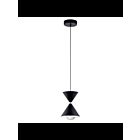 Mini suspendu à LED Kichler Kordan 84112 1-lumière 9.5W noir mat