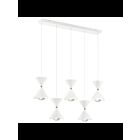Lustre linéaire à LED Kichler Kordan 84113MWH 55W blanc mat