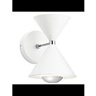 Applique murale à LED Kichler Kordan 84131MWH 9.5W blanc mat
