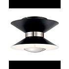 Plafonnier à LED Kichler Kordan 84132 18W noir mat