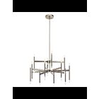 Lustre à 1 étage à LED Kichler Kizette 84177 nickel brossé