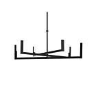 Lustre Kichler 84328MBK 6-lumières 420W Noir mat