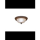 Plafonnier Kichler 8653TZ 2-lumières 60W bronze tannery