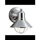 Lanterne murale extérieur Kichler Seaside 9021NI 1-lumière 60W nickel brossé