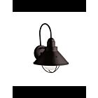 Lanterne murale extérieur Kichler Seaside 9023BK 1-lumière 150W noir