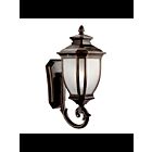 Lanterne murale extérieur Kichler Salisibury 9042RZ 1-lumière 150W bronze huilé