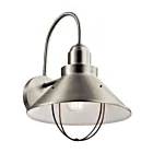 Lanterne murale extérieur Kichler Seaside 9142NI 1-lumière 150W nickel brossé