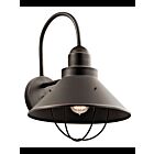 Lanterne murale extérieur Kichler Seaside 9142OZ 1-lumière 150W vieux bronze