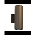 Lanterne murale extérieur Kichler Cylinder 9244AZ 2-lumières 65W bronze architectural