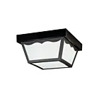 Plafonnier extérieur Kichler Polypropylene 9322BK 2-lumières 60W noir