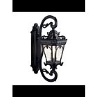 Lanterne murale extérieur Kichler Tournai 9359BKT 4-lumières 60W noir texturé