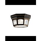 Plafonnier extérieur Kichler Courtyard 9538RZ 3-lumières 40W bronze huilé