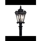 Lampe sur poteau extérieur Kichler Tournai 9558BKT 3-lumières 60W noir texturé