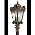 Lampe sur poteau extérieur Kichler Tournai 9565LD 4-lumières 100W londonderry