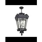 Suspendu extérieur Kichler Tournai 9568BKT 8-lumières 100W noir texturé