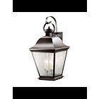 Lanterne murale extérieur Kichler Mount Vernon 9704OZ 4-lumières 60W vieux bronze