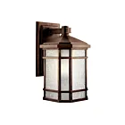 Lanterne murale extérieur Kichler Cameron 9720PR 1-lumière 200W roche sauvage
