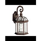 Lanterne murale extérieur Kichler Barrie 9735TZ 1-lumière 100W bronze tannery