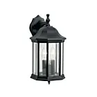 Lanterne murale extérieur Kichler Chesapeake 9777BK 3-lumières 60W noir