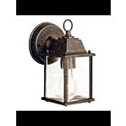 Lanterne murale extérieur Kichler Barrie 9794TZ 1-lumière 100W bronze tannery