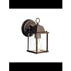 Lanterne murale extérieur à LED Kichler Barrie 9794TZL18 1-lumière 10W bronze tannery