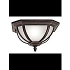 Plafonnier extérieur Kichler Salisbury 9848RZ 2-lumières 60W bronze huilé