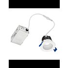 Encastré LED rond Kichler DLMN02R2790WHT 8W 2" blanc texturé