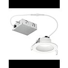 Encastré LED rond Kichler DLRC04R2790WHT 11.5W 4" blanc texturé