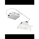 Encastré LED carré Kichler DLRC04S2790WHT 13W 4" blanc texturé